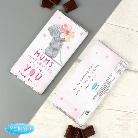 Personalised Me to You Bear I'd Pick You Milk Chocolate Bar Extra Image 1